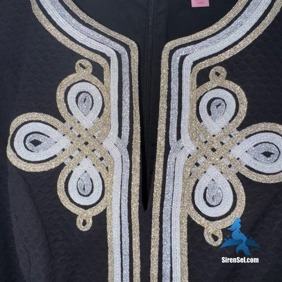 1142 Lilly Pulitzer Mila Shift Dress - Size 4 - Black/Silver - Picture 4 of 16